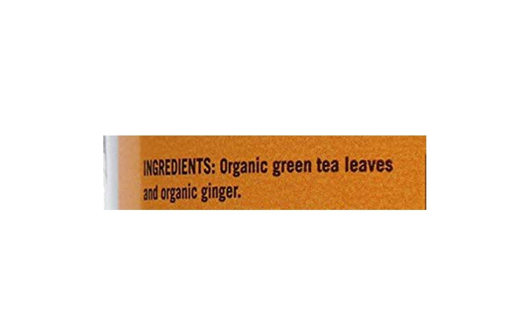 Organica Soothing Organic Ginger Green Tea   Container  100 grams